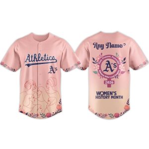 2026 Athletics Women's History Month Jersey 1