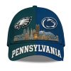 Pennsylvania Eagles x Penn State Nittany Lions Stadium Skyline Hat 4 Pennsylvania Eagles x Penn State Nittany Lions Stadium Skyline Hat (1)