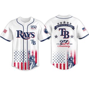 2026 Rays America's 250th Anniversary Jersey 1