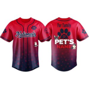 2026 Nationals Fur Family Pet Game Night Jersey 1