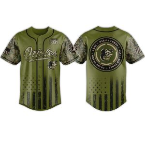 2026 Orioles Military Appreciation Night Jersey 1