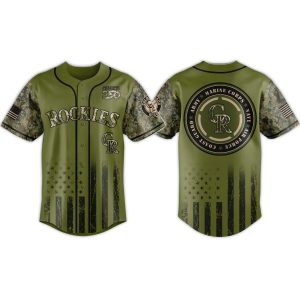 2026 Rockies Military Appreciation Night Jersey 1