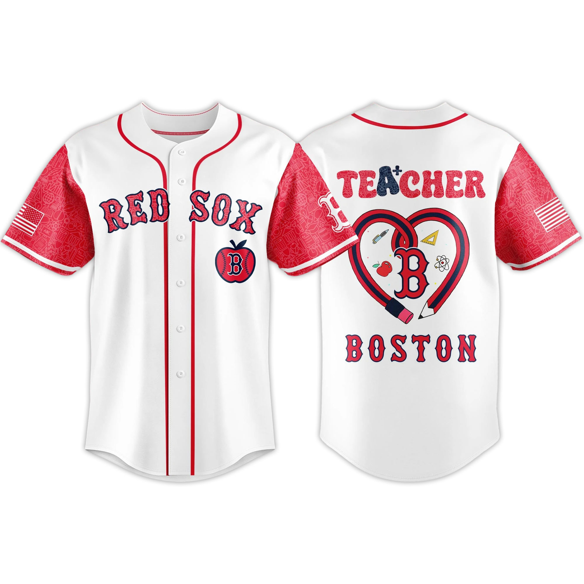 Red Sox Teacher Appreciation Night 2026 Jersey Red Sox Teacher Appreciation Night 2026 Jersey