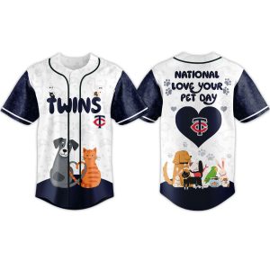 2026 Twins National Love Your Pet Day Jersey 1