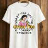 Sorry For Having Great Tits Correct Opinions Shirt (1)