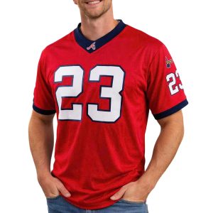 2026 Giveaway Braves Michael Harris II Football Jersey (1)