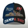 Tampa Bay Rays x Buccaneers Stadium Skyline Hat 3 Tampa Bay Rays x Buccaneers Stadium Skyline Hat (2)