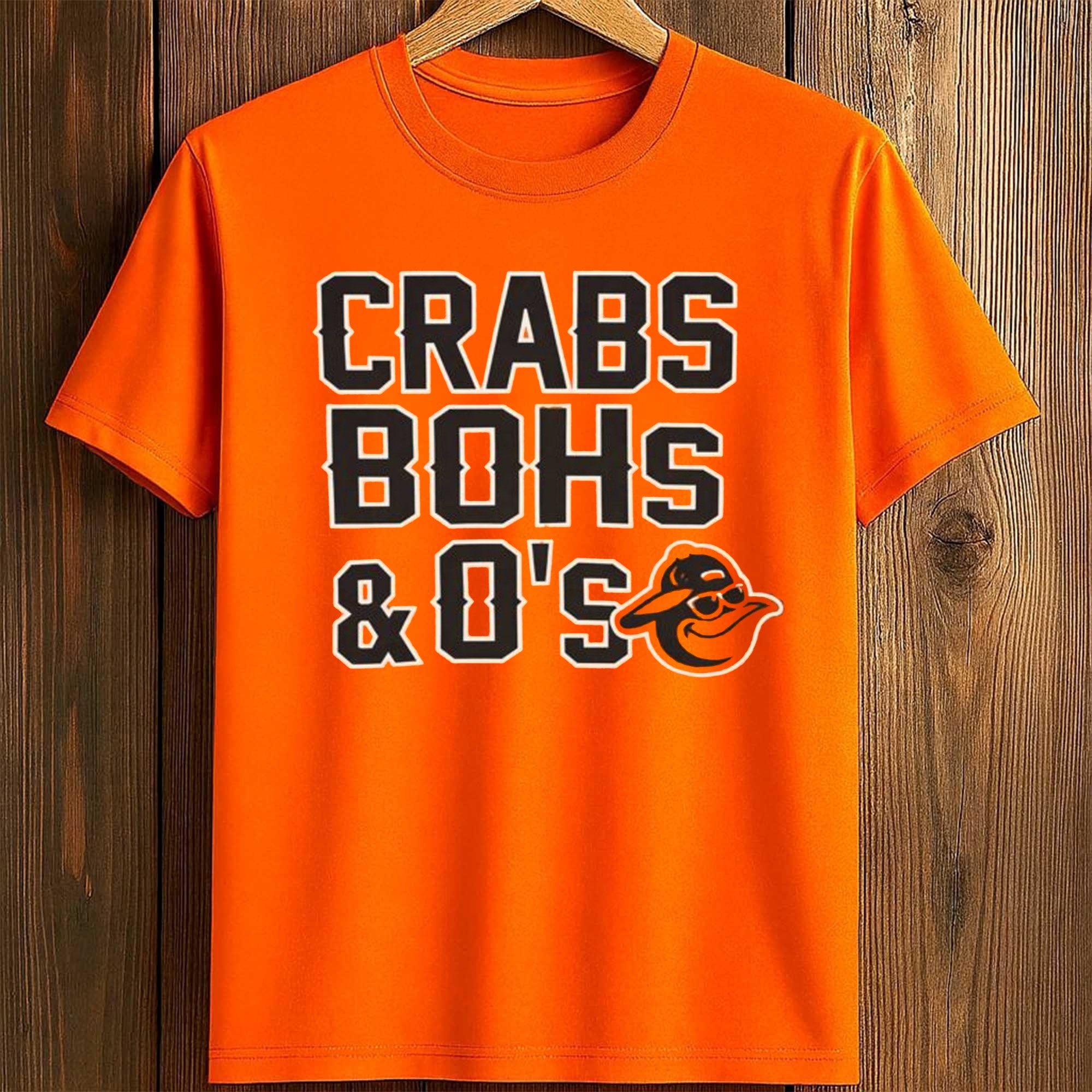 Tony Minadakis Orioles Crabs Bohs & O’s Shirt Tony Minadakis Orioles Crabs Bohs & O’s Shirt