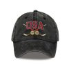 USA Hockey 1980 2026 Print Baseball Cap (2)