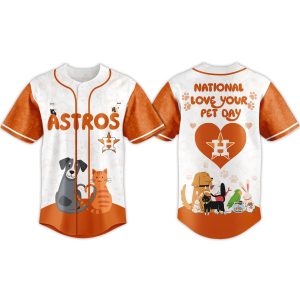 2026 Astros National Love Your Pet Day Jersey 1