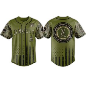 2026 Angels Military Appreciation Night Jersey 1