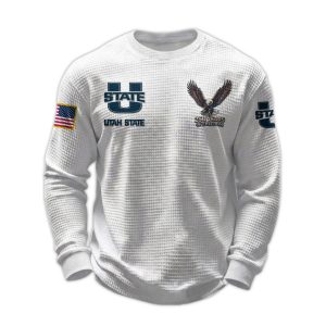 2026 Utah State 250 Years Of Freedom Waffle Sweatshirt 1