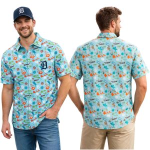 2026 Giveaway Tigers Margaritaville Night Hawaiian Shirt (1)