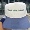 When It Rains, It Dump Hat (2)