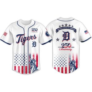2026 Tigers America's 250th Anniversary Jersey 1