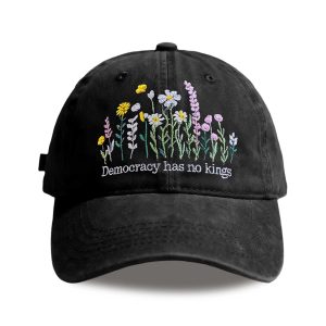 2026 Democracy Has No Kings Flower Hat (1)