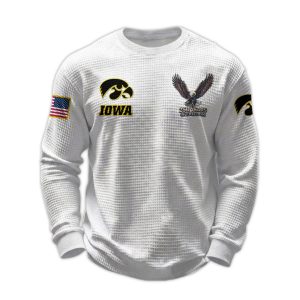 2026 Iowa 250 Years Of Freedom Waffle Sweatshirt 1