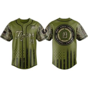 2026 Tigers Military Appreciation Night Jersey 1
