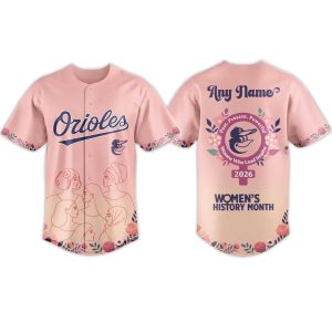 2026 Orioles Women's History Month Jersey 1