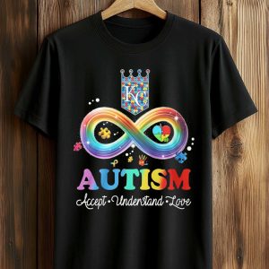Kansas City Chiefs Autism Accept Understand Love Shirt (1)