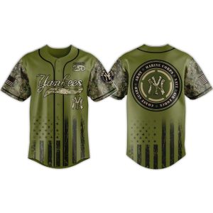 2026 Yankees Military Appreciation Night Jersey 1