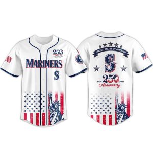 2026 Mariners America's 250th Anniversary Jersey 1