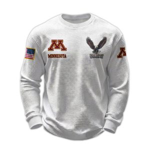 2026 Minnesota 250 Years Of Freedom Waffle Sweatshirt 1