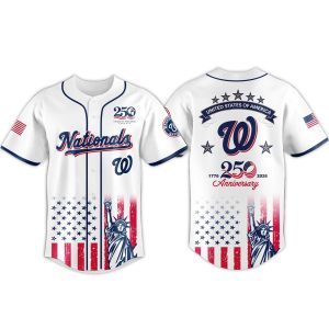 2026 Nationals America's 250th Anniversary Jersey 1