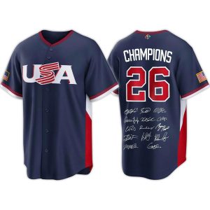 USA Baseball 2026 Champions World Baseball Classic Signature Jersey (1)