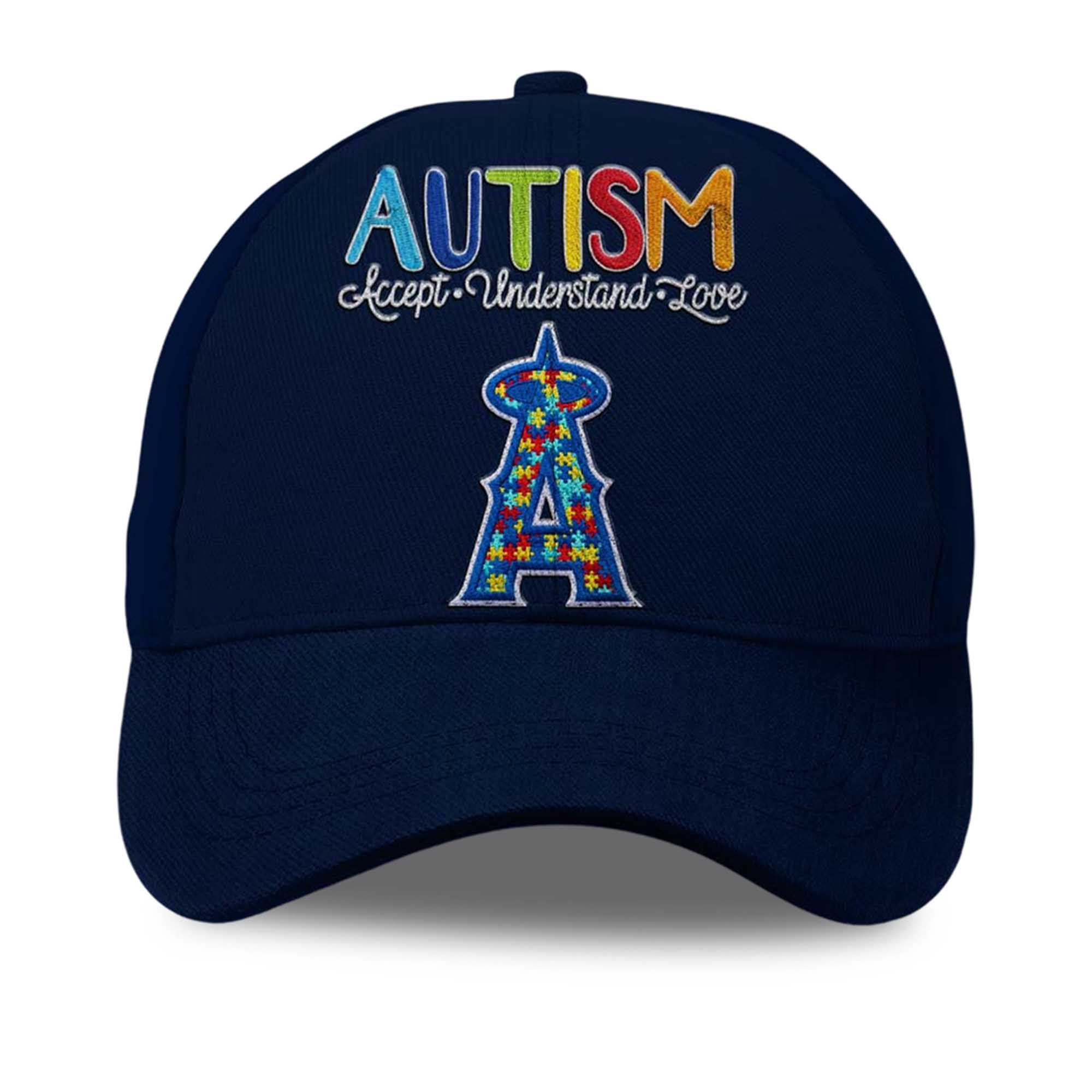 2026 Angels Autism Accept Understand Love America Hat 2 2026 Angels Autism Accept Understand Love America Hat 2