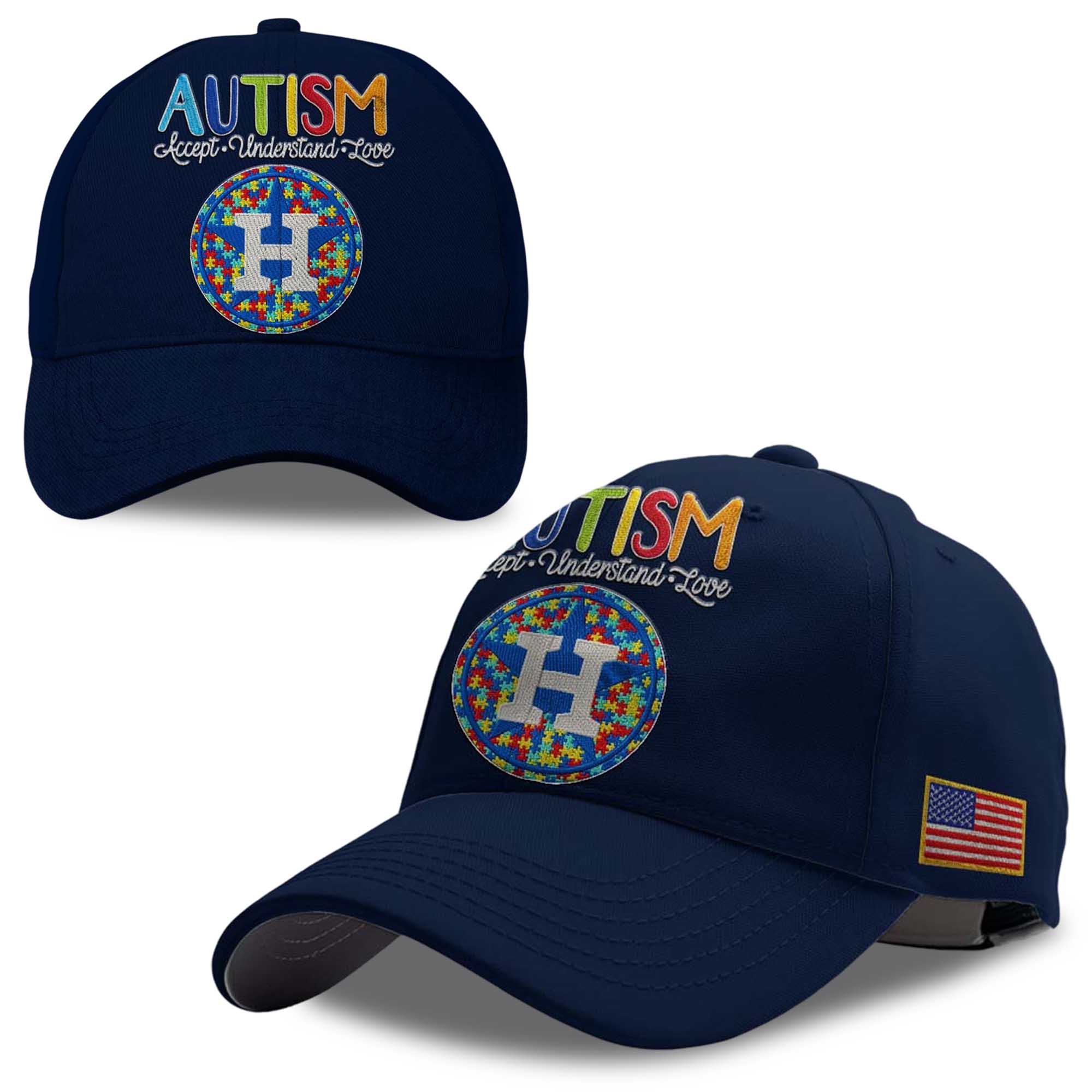 2026 Astros Autism Accept Understand Love America Hat 2026 Astros Autism Accept Understand Love America Hat