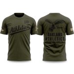 2026 Athletics Armed Forces Day Shirt