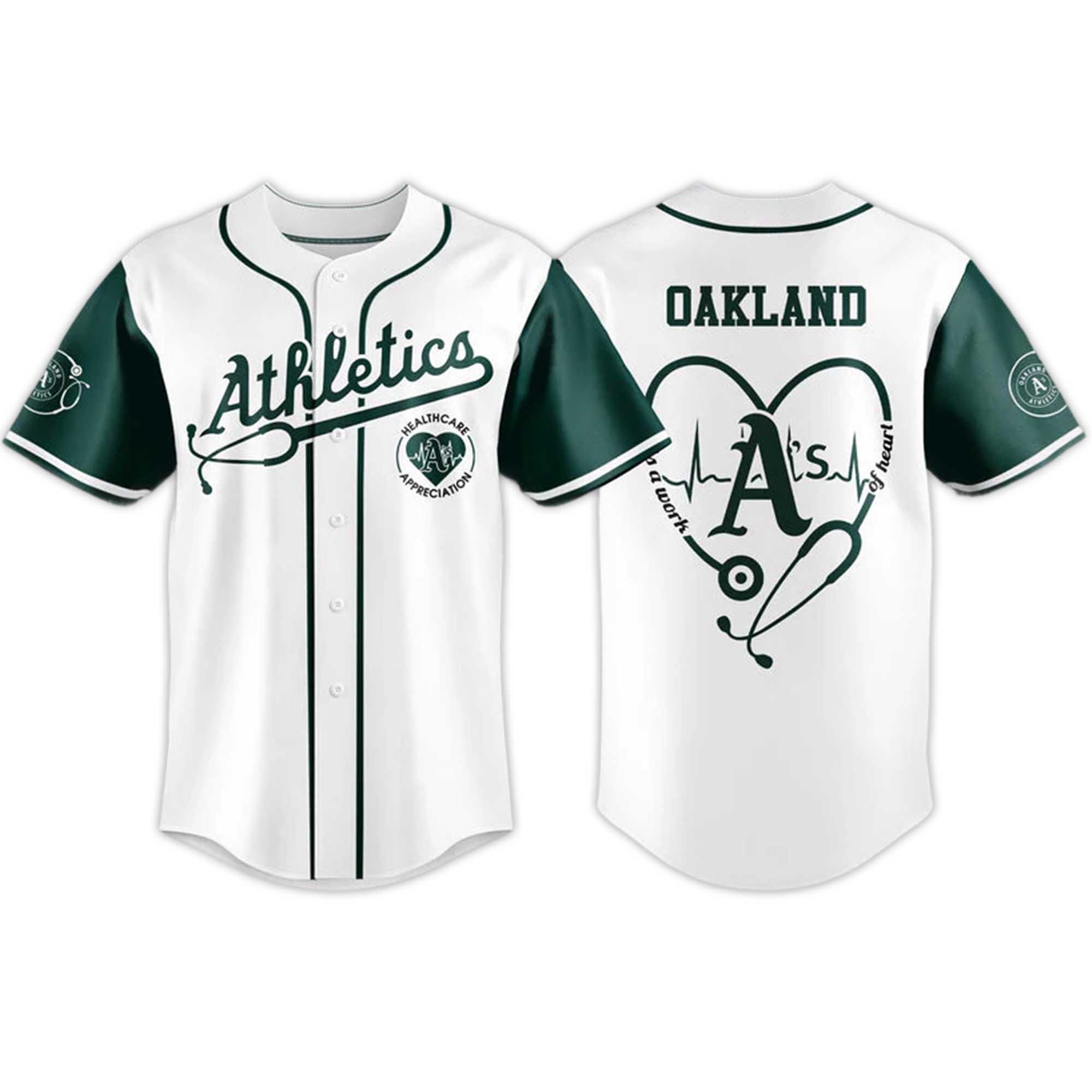 2026 Athletics Healthcare Appreciation Night Jersey 2026 Athletics Healthcare Appreciation Night Jersey