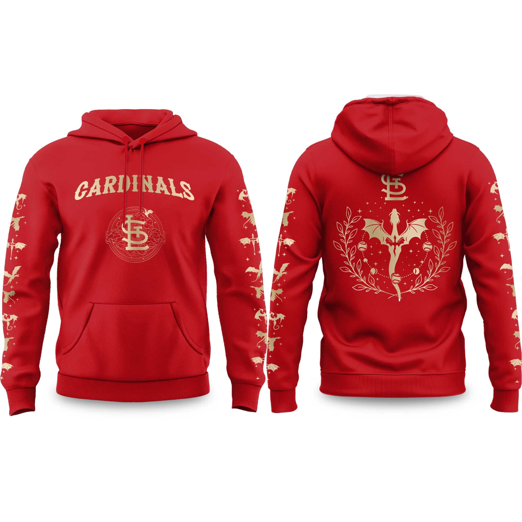 2026 Cardinals Fourth Wings Night Hoodie 2026 Cardinals Fourth Wings Night Hoodie