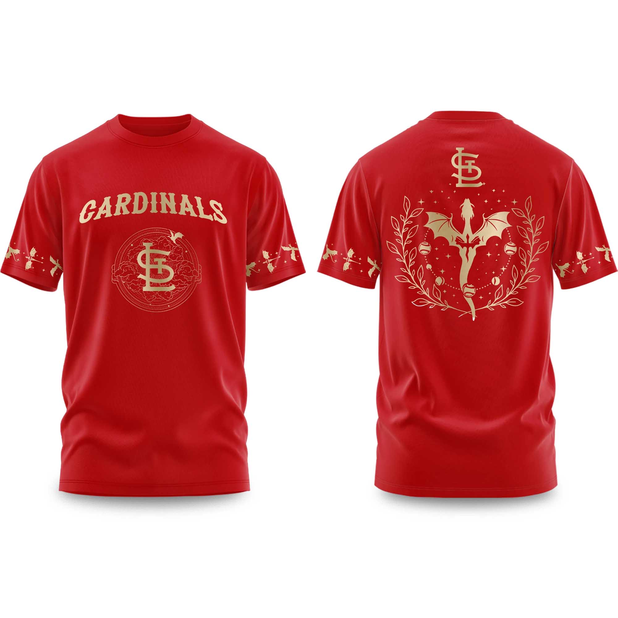 2026 Cardinals Fourth Wings Night Shirt 2026 Cardinals Fourth Wings Night Shirt