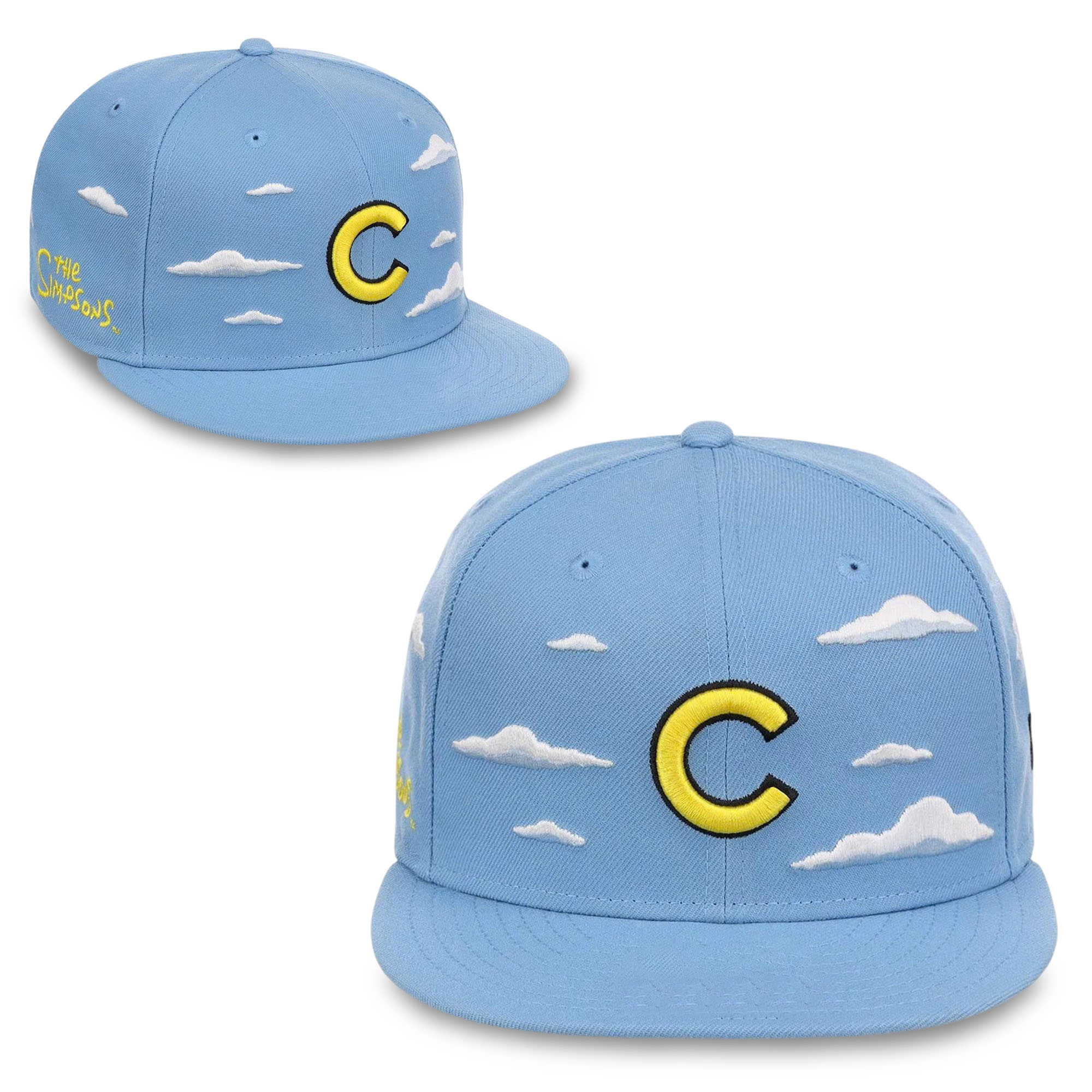 2026 Cubs The Simpsons Clouds Hat 2026 Cubs The Simpsons Clouds Hat