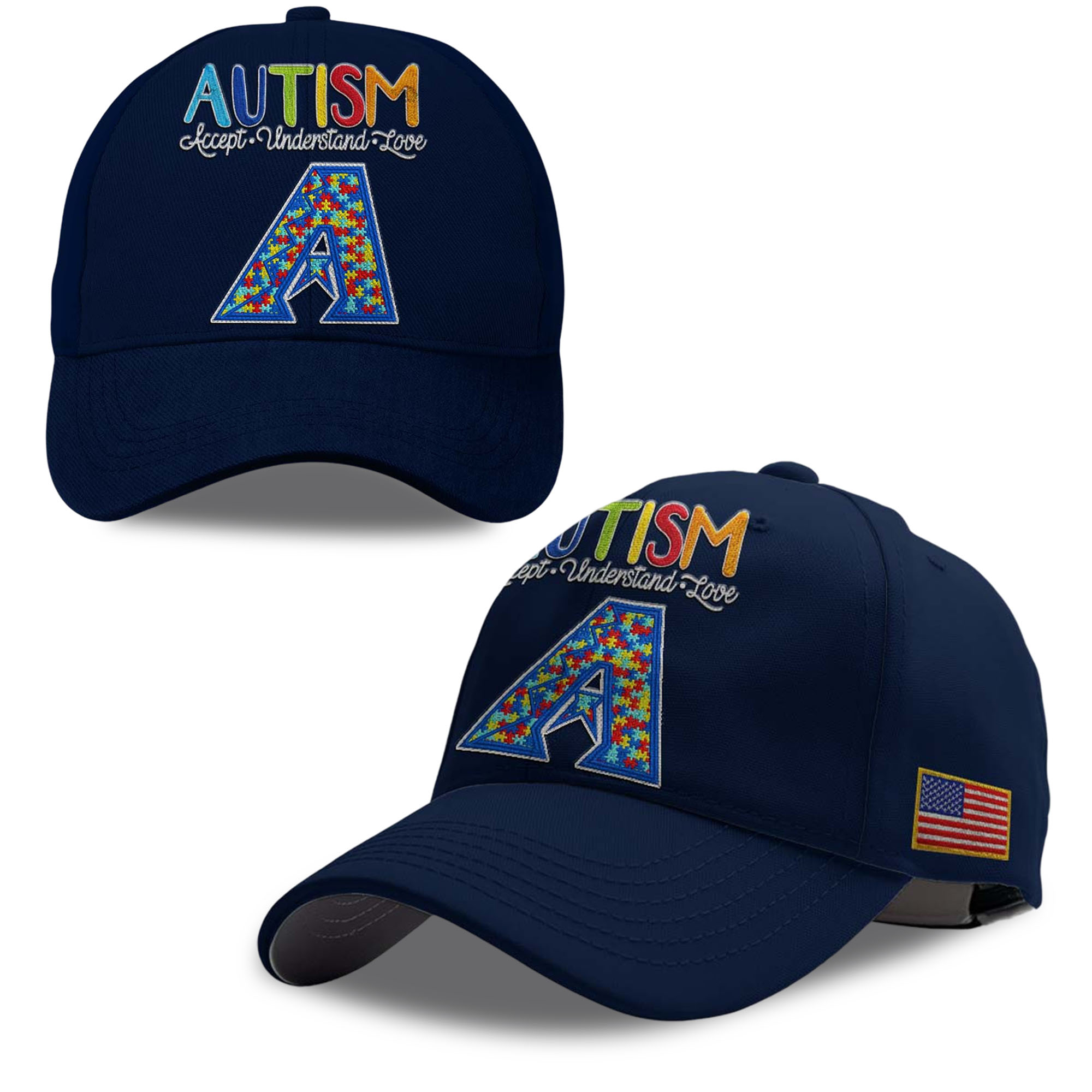 2026 Diamondbacks Autism Accept Understand Love America Hat 2026 Diamondbacks Autism Accept Understand Love America Hat