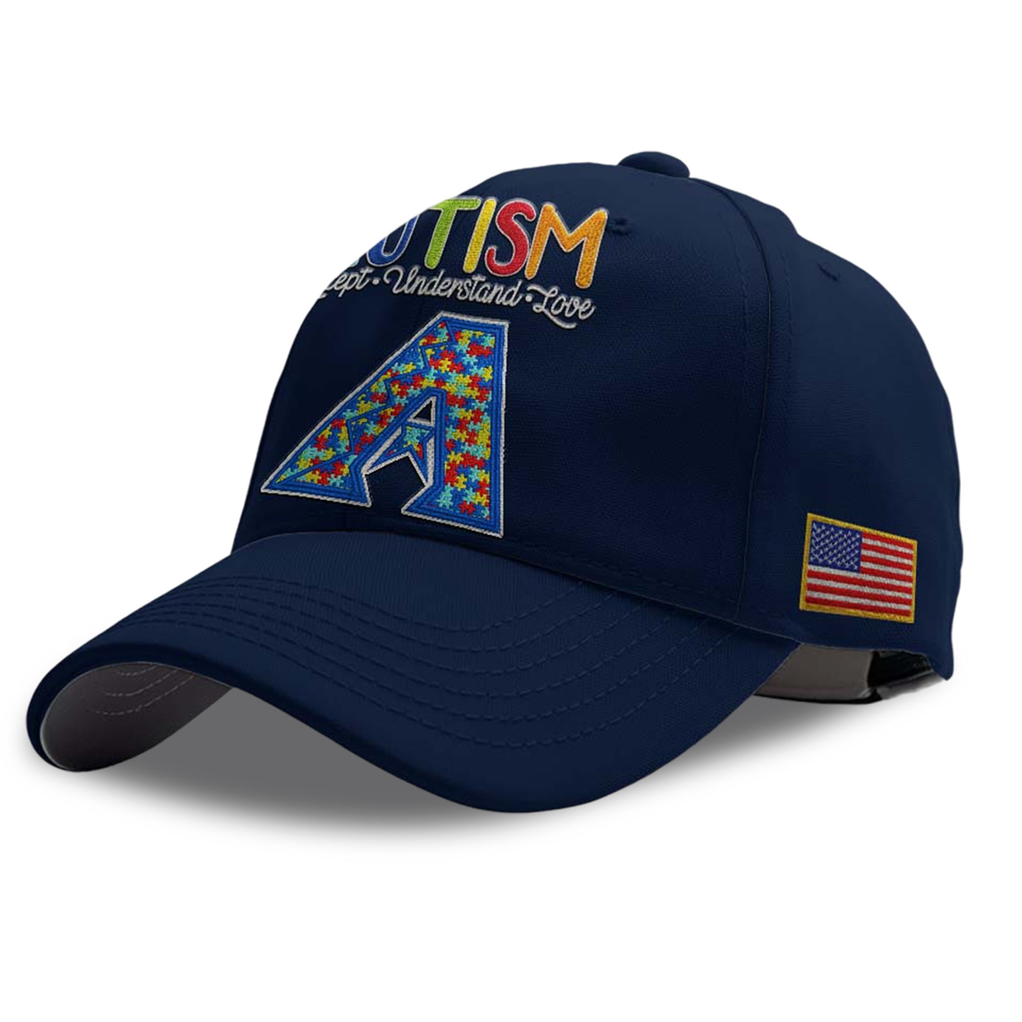2026 Diamondbacks Autism Accept Understand Love America Hat 3 2026 Diamondbacks Autism Accept Understand Love America Hat 3