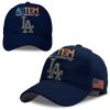 2026 Dodgers Autism Accept Understand Love America Hat 1