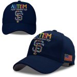 2026 Giants Autism Accept Understand Love America Hat