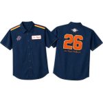 2026 Giveaway Las Vegas Aviators Blue Collar Button Down Hawaiian Shirt