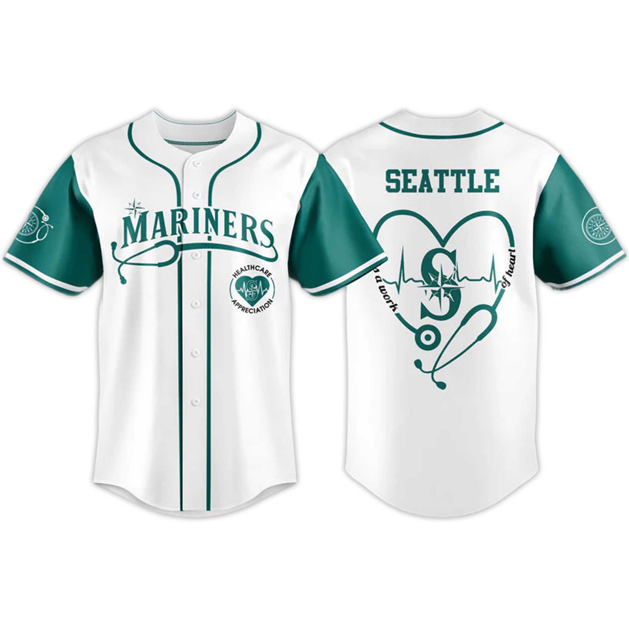2026 Mariners Healthcare Appreciation Night Jersey 2026 Mariners Healthcare Appreciation Night Jersey