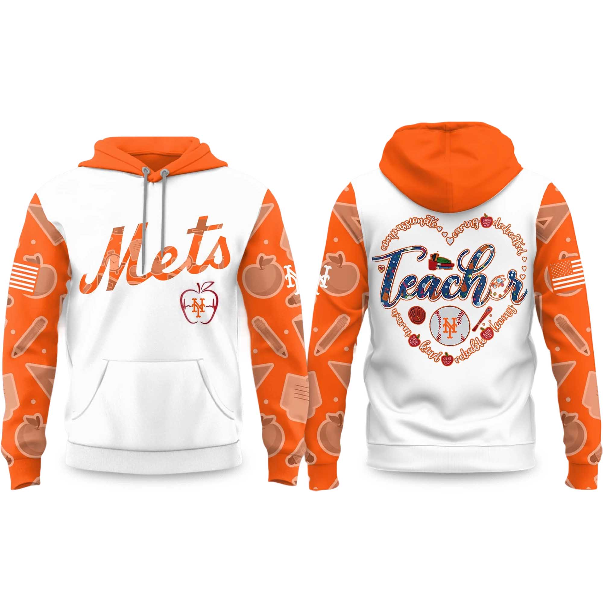 2026 Mets Teacher Appreciation Night Hoodie 2026 Mets Teacher Appreciation Night Hoodie