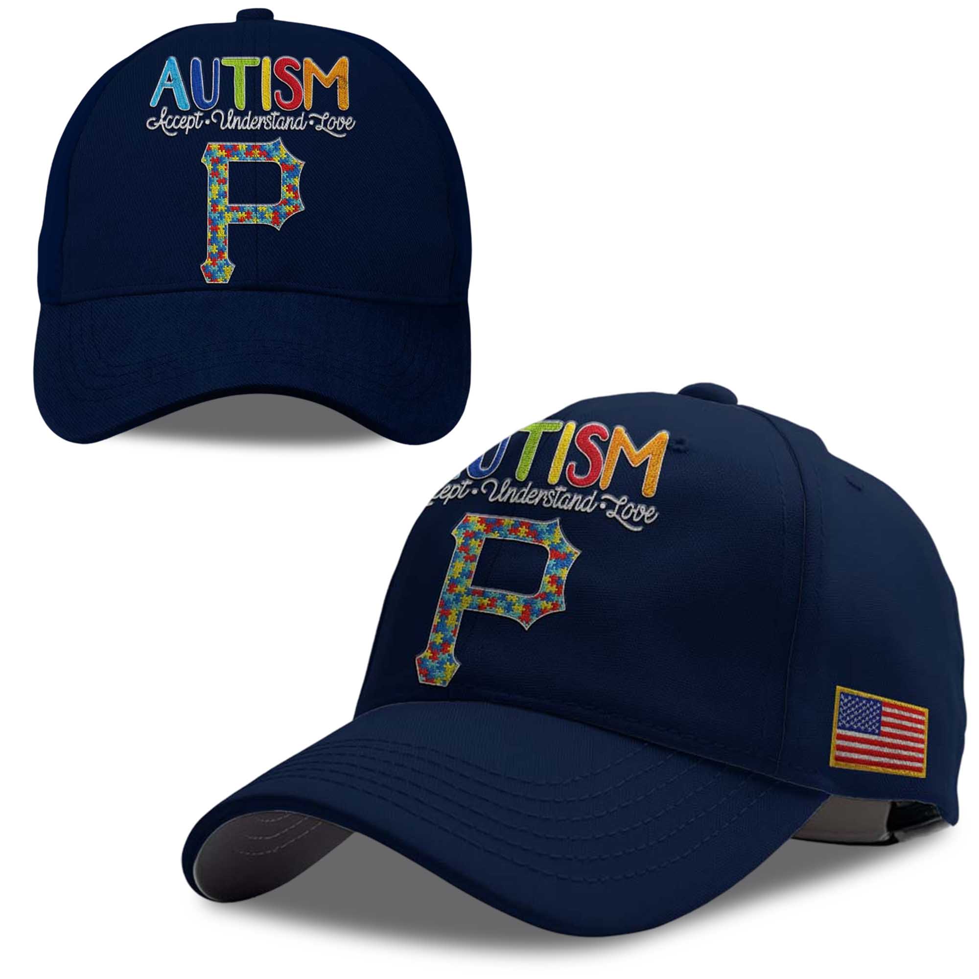 2026 Pirates Autism Accept Understand Love America Hat 2026 Pirates Autism Accept Understand Love America Hat