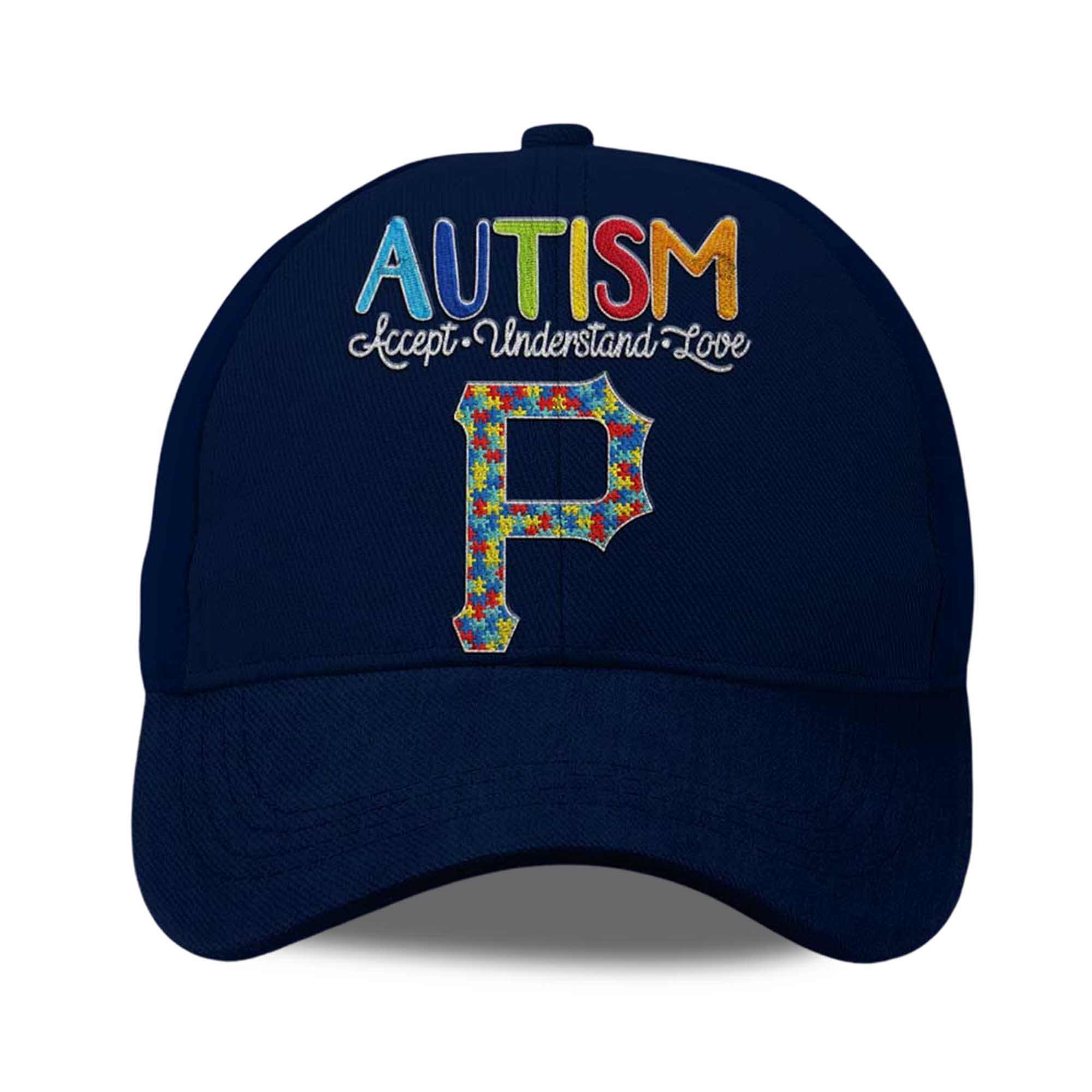 2026 Pirates Autism Accept Understand Love America Hat 2 2026 Pirates Autism Accept Understand Love America Hat 2