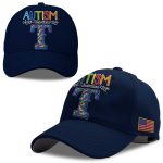 2026 Rangers Autism Accept Understand Love America Hat