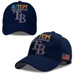 2026 Rays Autism Accept Understand Love America Hat