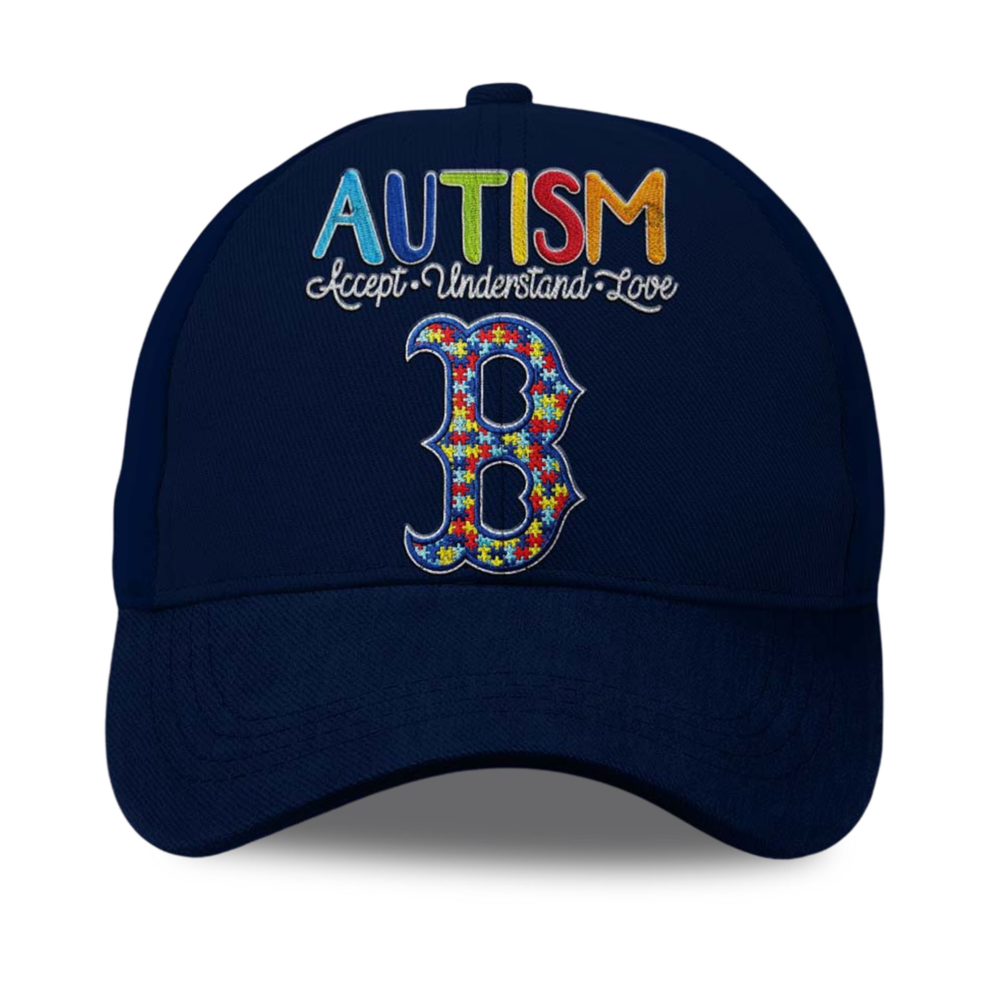2026 Red Sox Autism Accept Understand Love America Hat 3 2026 Red Sox Autism Accept Understand Love America Hat 3