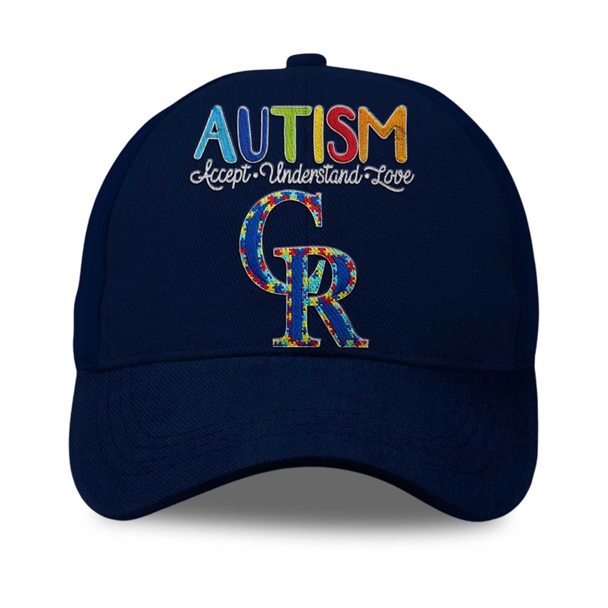 2026 Rockies Autism Accept Understand Love America Hat 2 2026 Rockies Autism Accept Understand Love America Hat 2