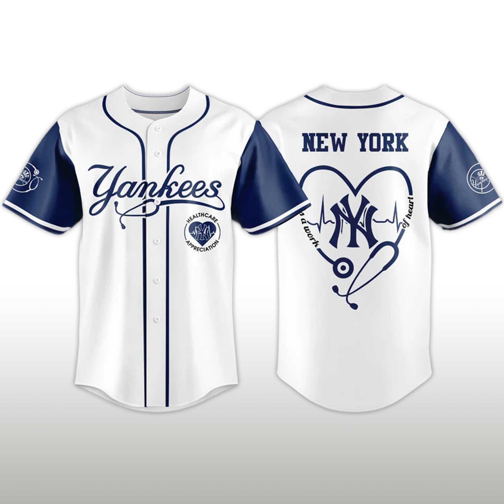 2026 Yankees Healthcare Appreciation Night Jersey 2 2026 Yankees Healthcare Appreciation Night Jersey (2)